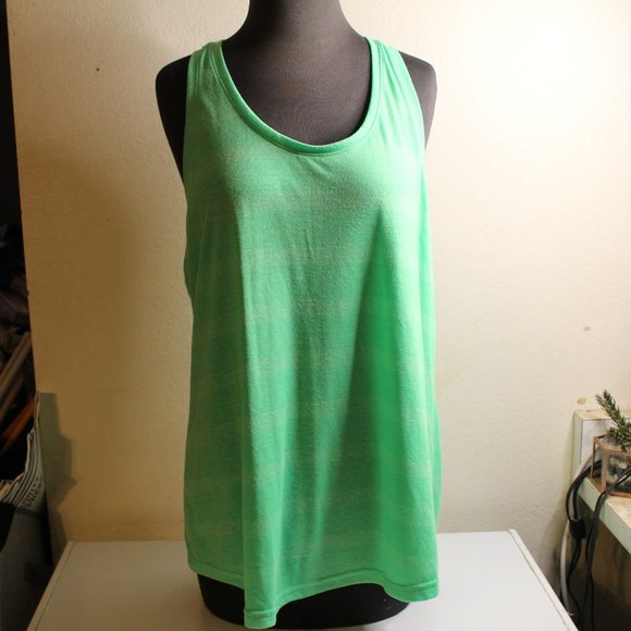 tek gear drytek  green athletic tank - Picture 1 of 7